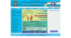 Desktop Screenshot of centralexciseguwahati.gov.in